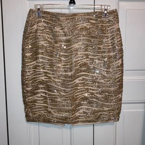✨Sparkly Gold Skirt✨